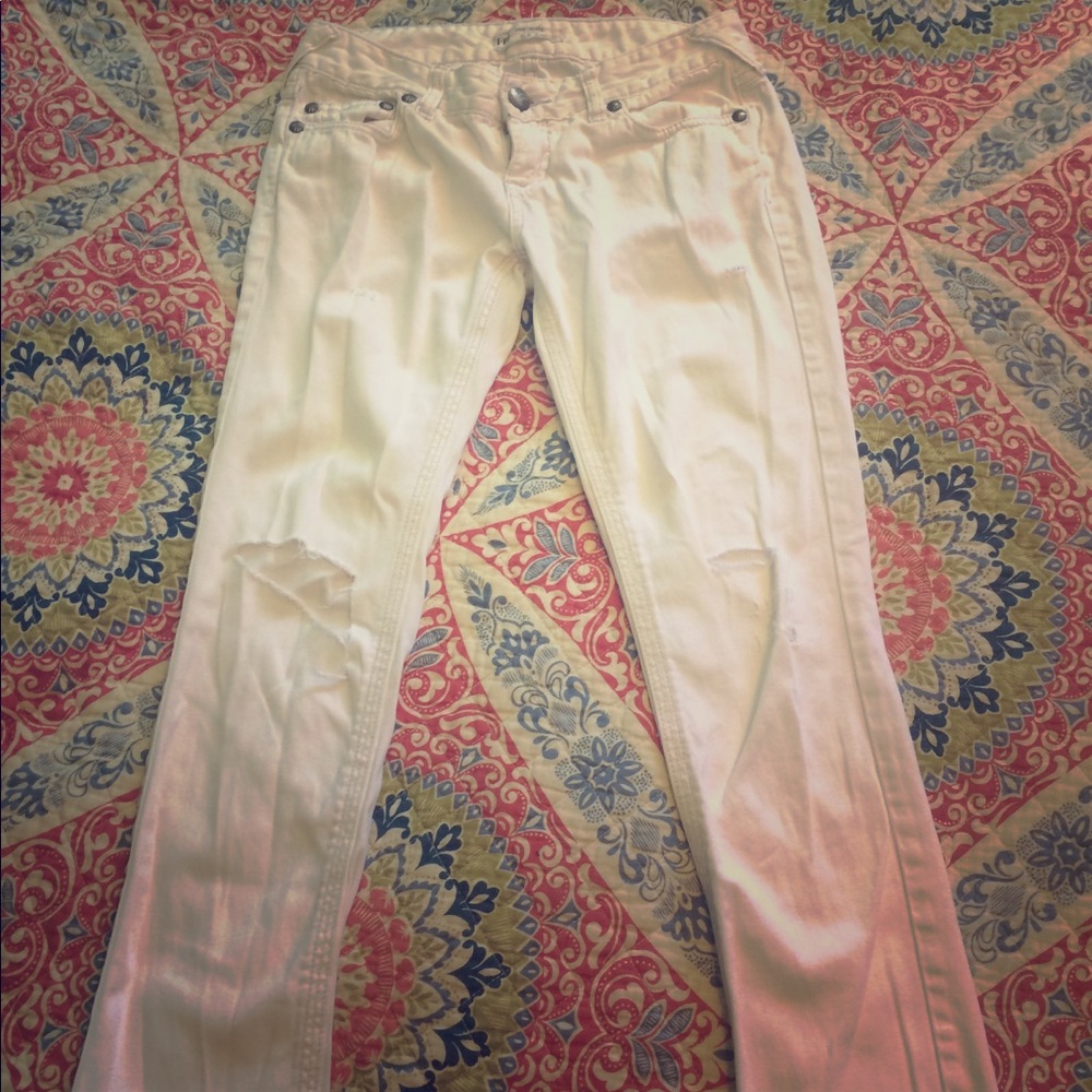 Size 26 free people pants cute cute cute!